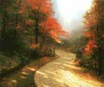 Kinkade - Autumn Lane
